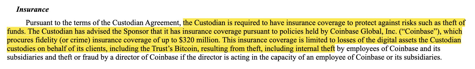 An excerpt of the custody policy for GBTC. Source: @stockgeekTV, twitter.com