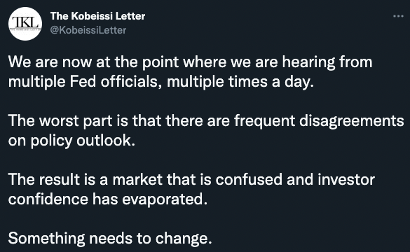 Here's one take on all this central bank speak - and I suspect a lot of people will feel this exhausted especially after whole weeks that have been jammed by interest rate decisions