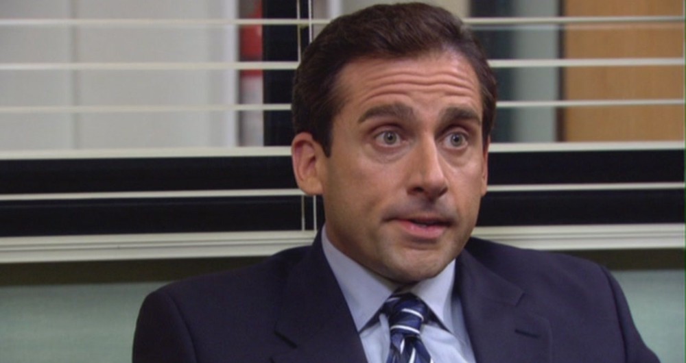 Steve Carell as Michael Scott, in the US version of The Office. (Source: Forbes)