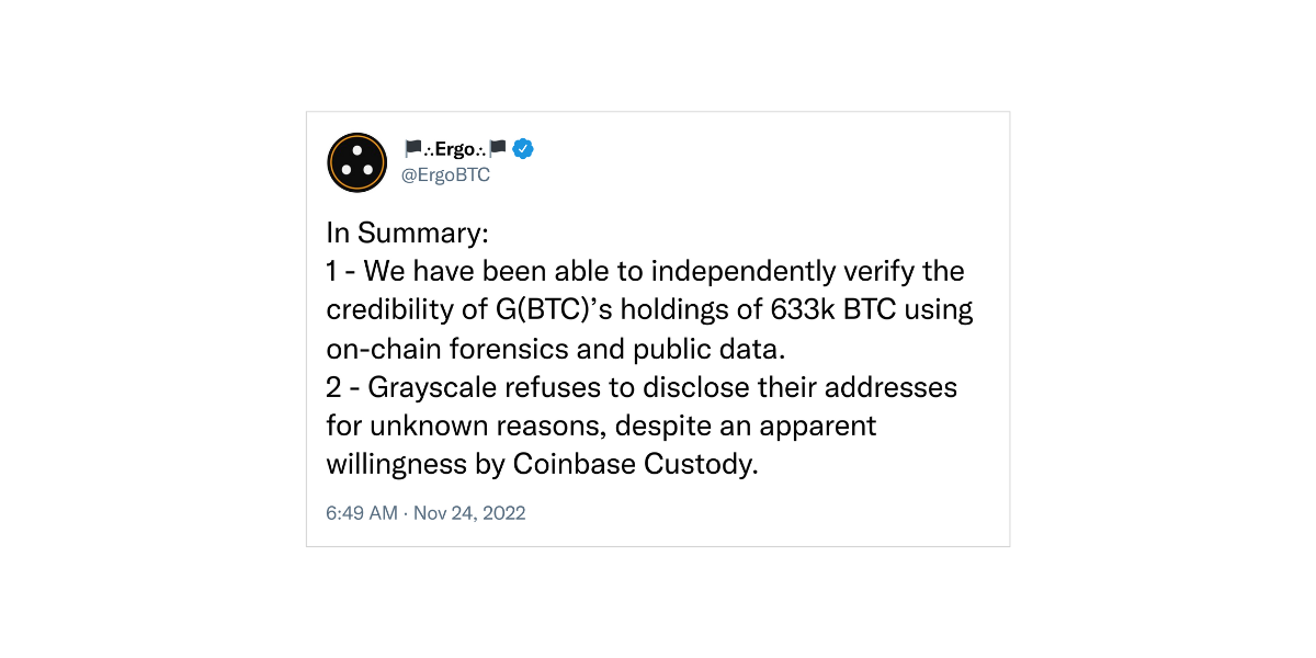 View the blockchain forensics here. Source: @ErgoBTC, twitter.com