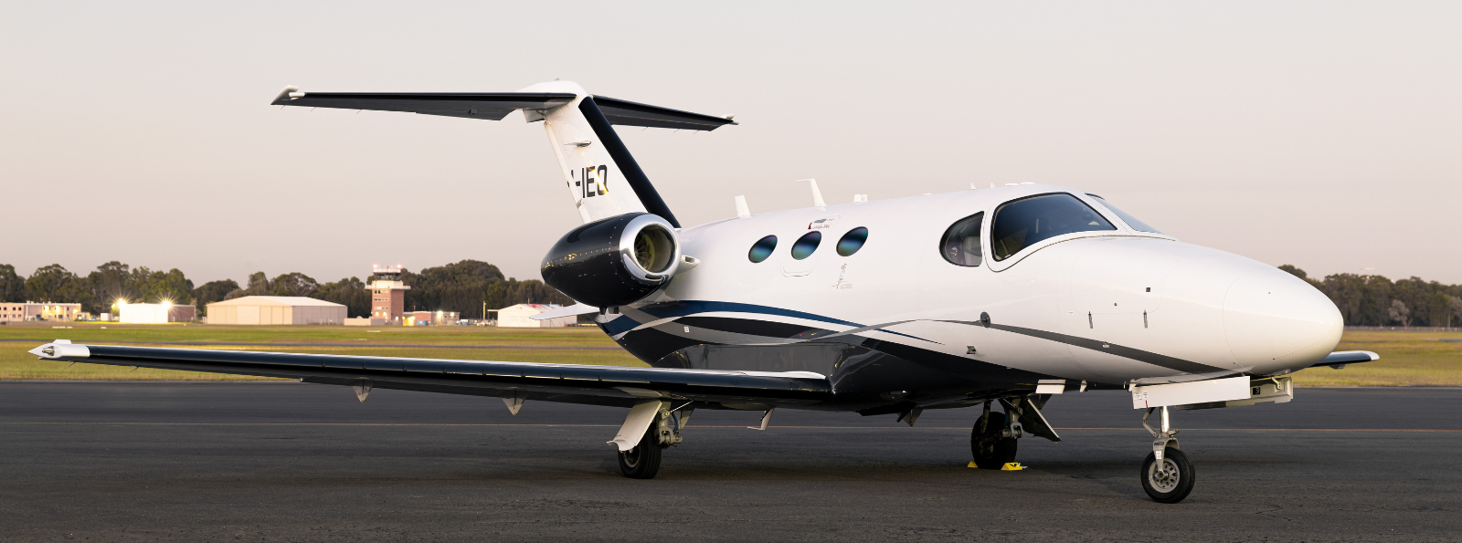 The plane you could be taking! A Citation Mustang (Source: Supplied)