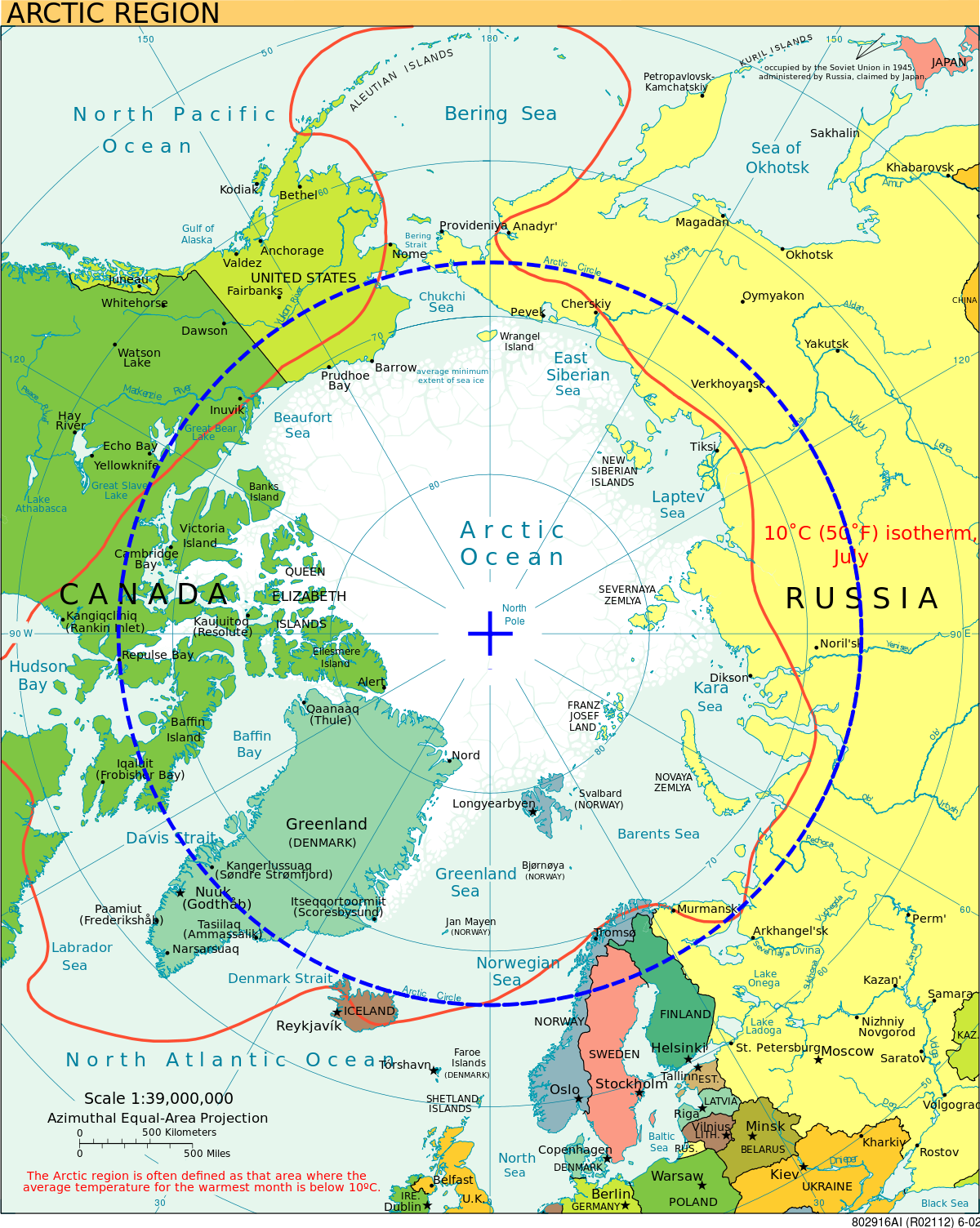 Arctic region(1)