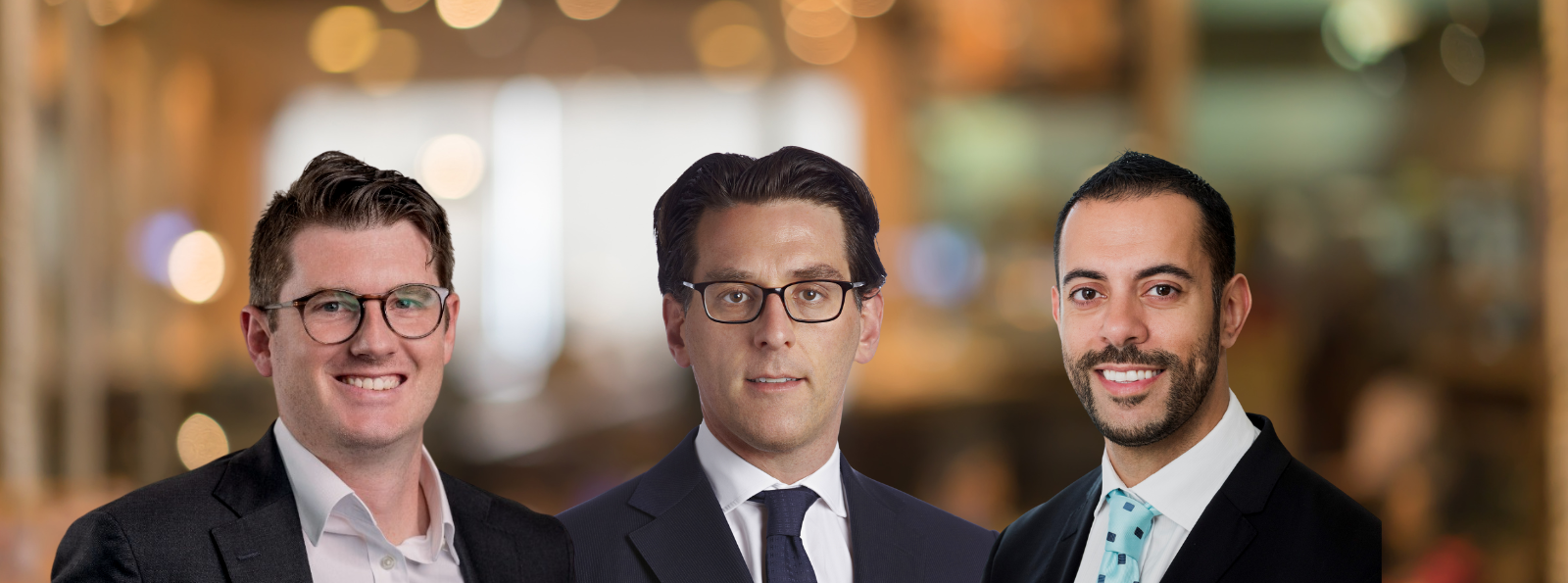 Perpetual's Nathan Hughes, Yarra Capital's Dion Hershan and Fidelity's Maroun Younes