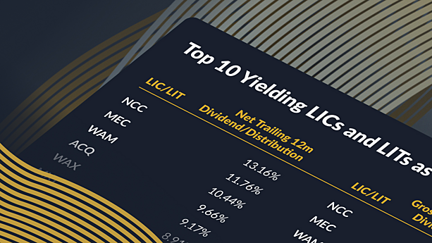 Spotlight on the highest-yielding LICs and LITs